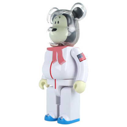 400% Bearbrick Astronaut Snoopy