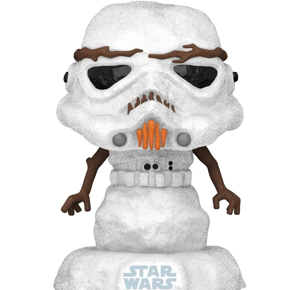 Star Wars Funko Pop Duo — Mandalorian Mando + Holiday Stormtrooper