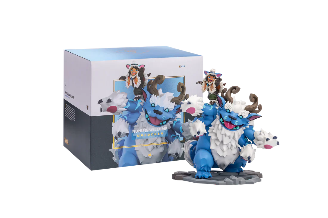 League of Legends - Nunu & Willump - UNLOCKED Statue — side view