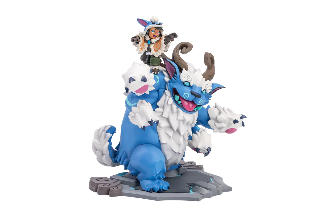 League of Legends - Nunu & Willump - UNLOCKED Statue — detail