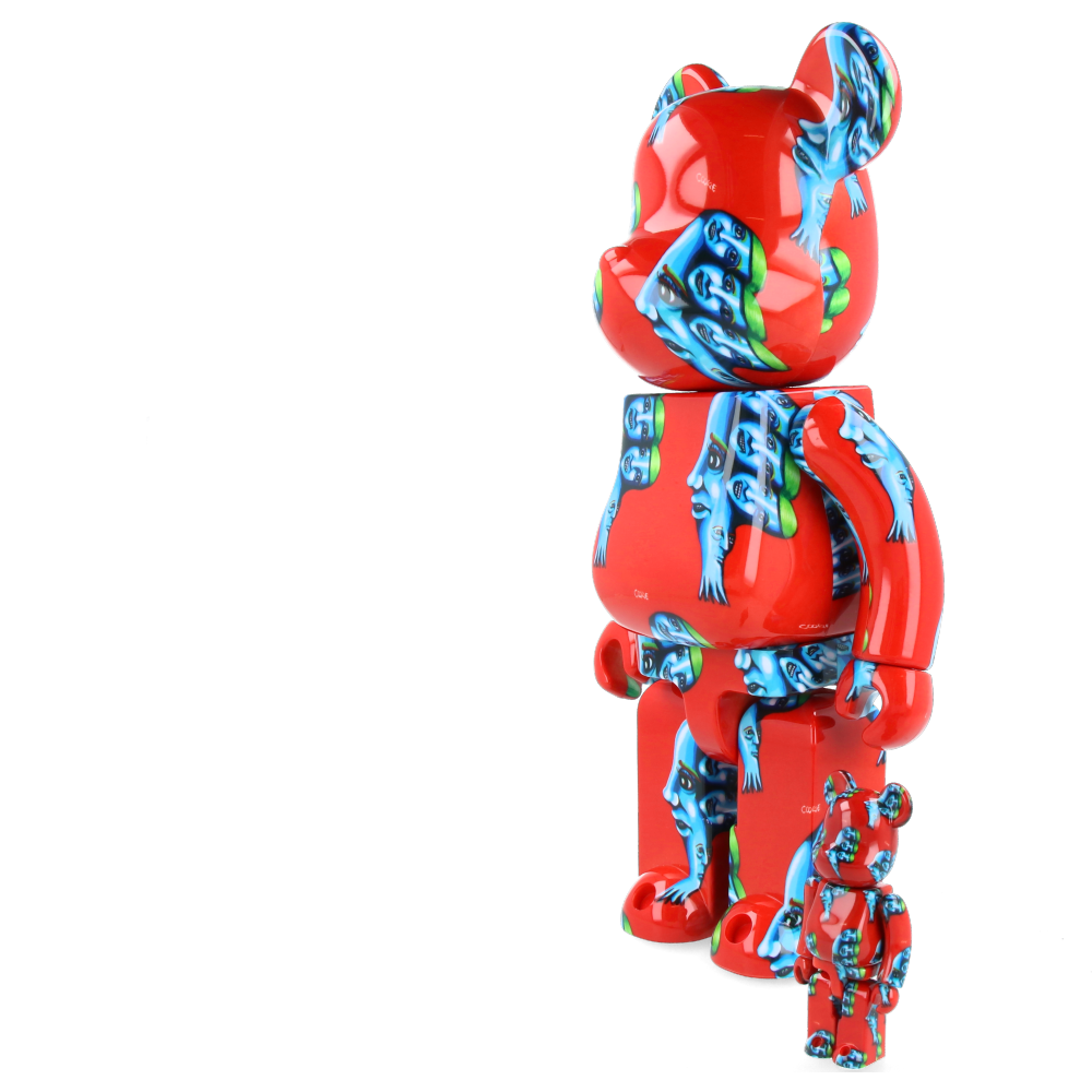 400% Bearbrick Cookie! — back view