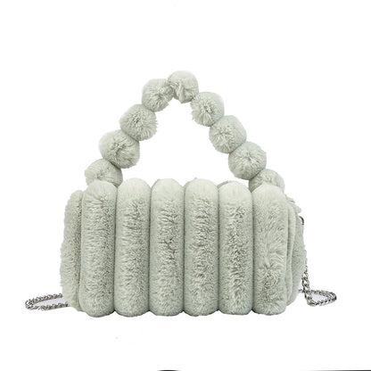 Stylish Pumpkin Plush Shoulder Bag | Magic Stories