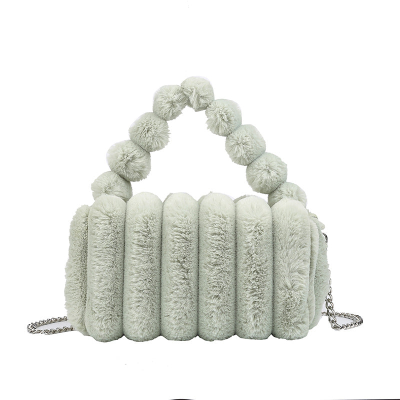 Stylish Pumpkin Plush Shoulder Bag | Magic Stories