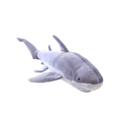 Simulation Children's Shark Plush Toy — side view