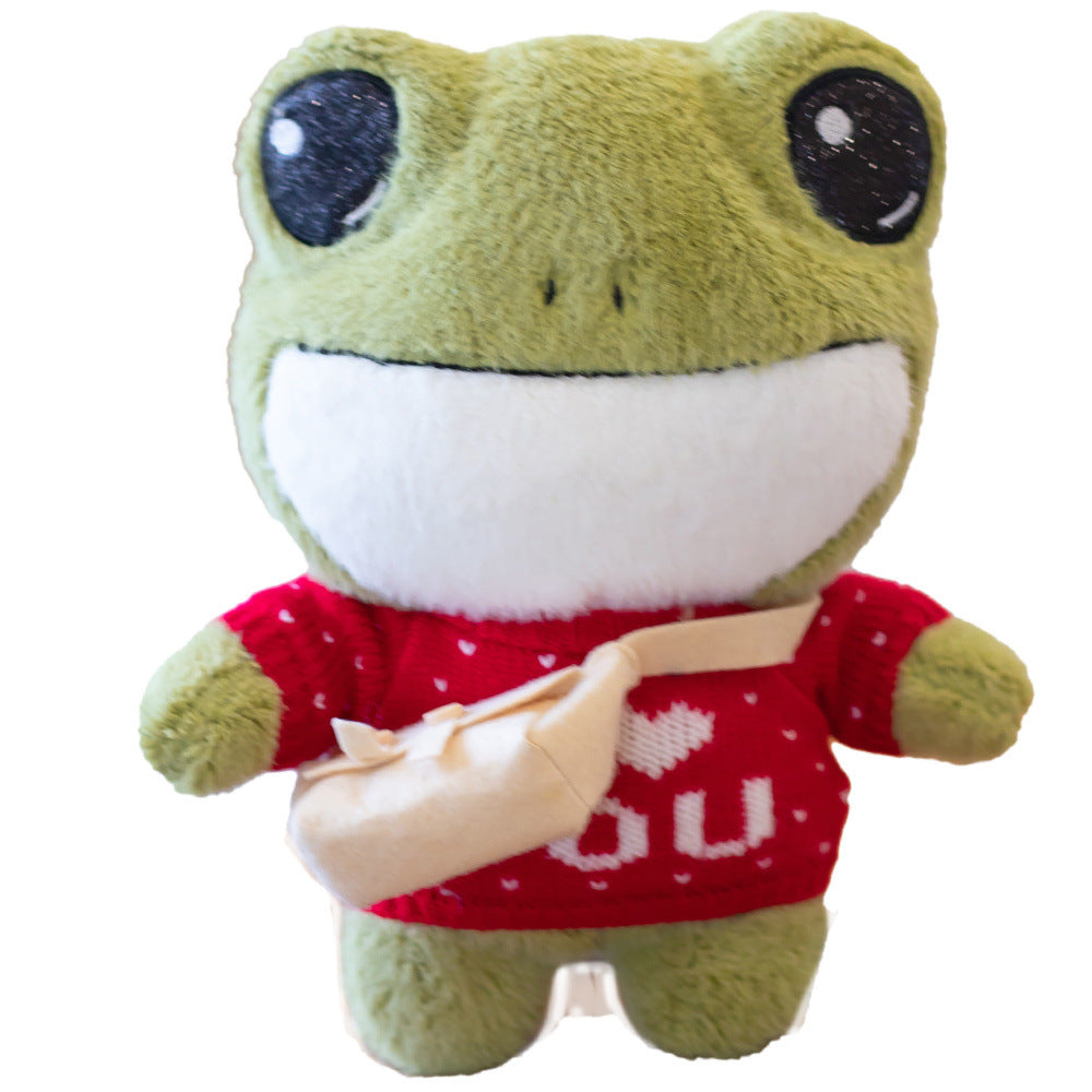 Cute Little Frog Doll Plush Toys — detail
