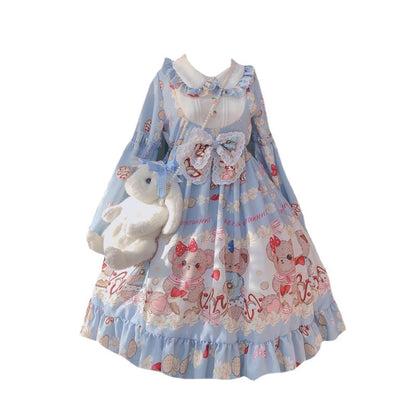 Lolita Skirt Cute Soft Girl Dress Lolita New Lolita Skirt Princess Dress Dress Female — detail