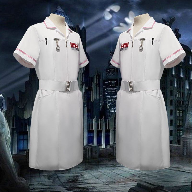 Nurse Uniform Cosplay Costume Performance Halloween — side view