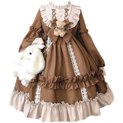 Lolita Lace Up Lolita Fairy Dress Spring And Autumn Skirt — packaging