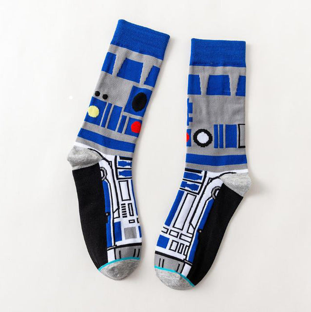 Socks Master Yoda R2-D2 Cosplay Socks Woo Ji — detail