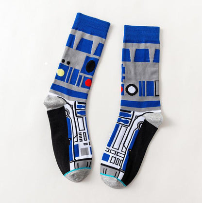 Socks Master Yoda R2-D2 Cosplay Socks Woo Ji — detail