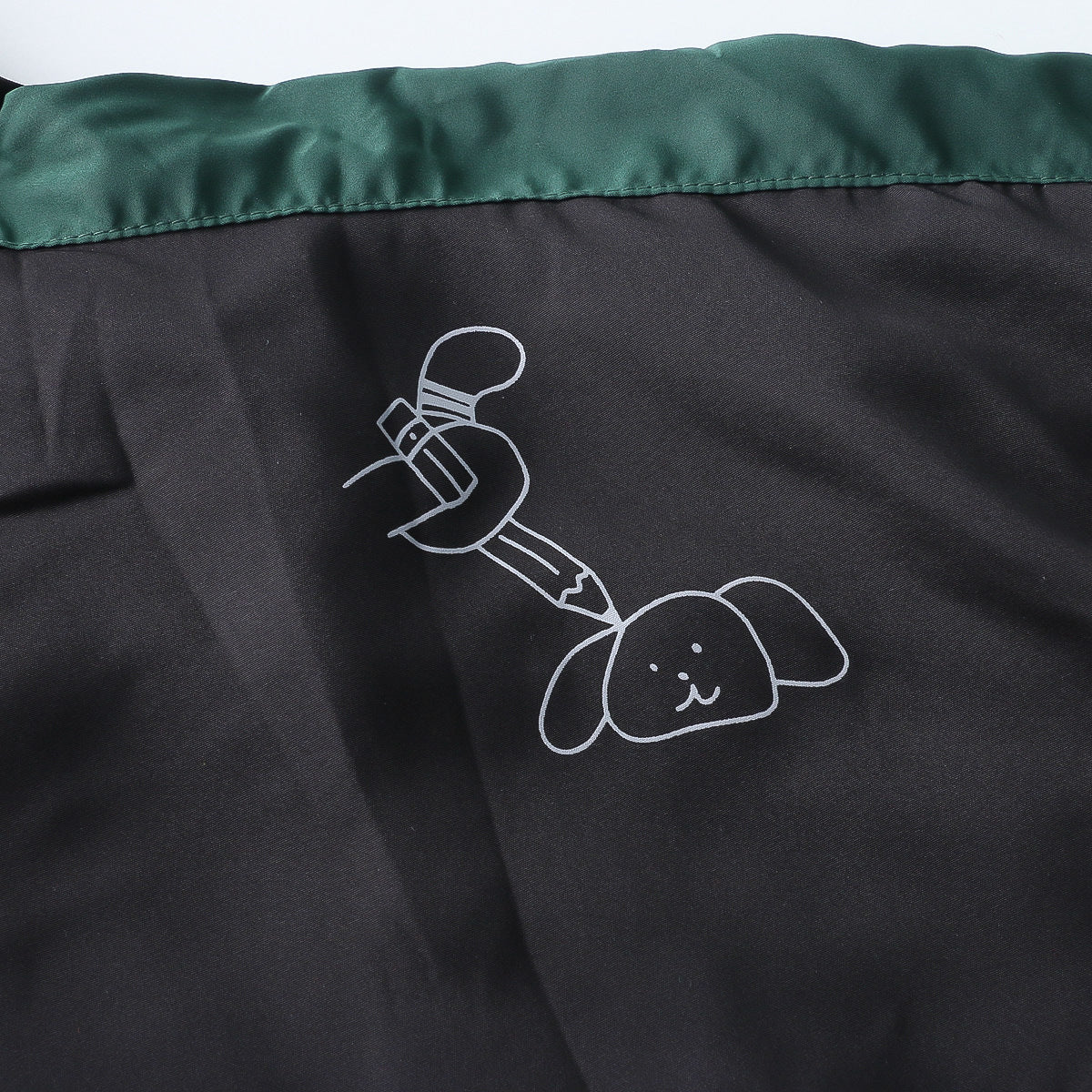 Hooded Pullover Jacket Shell Jacket — back view