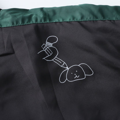 Hooded Pullover Jacket Shell Jacket — back view