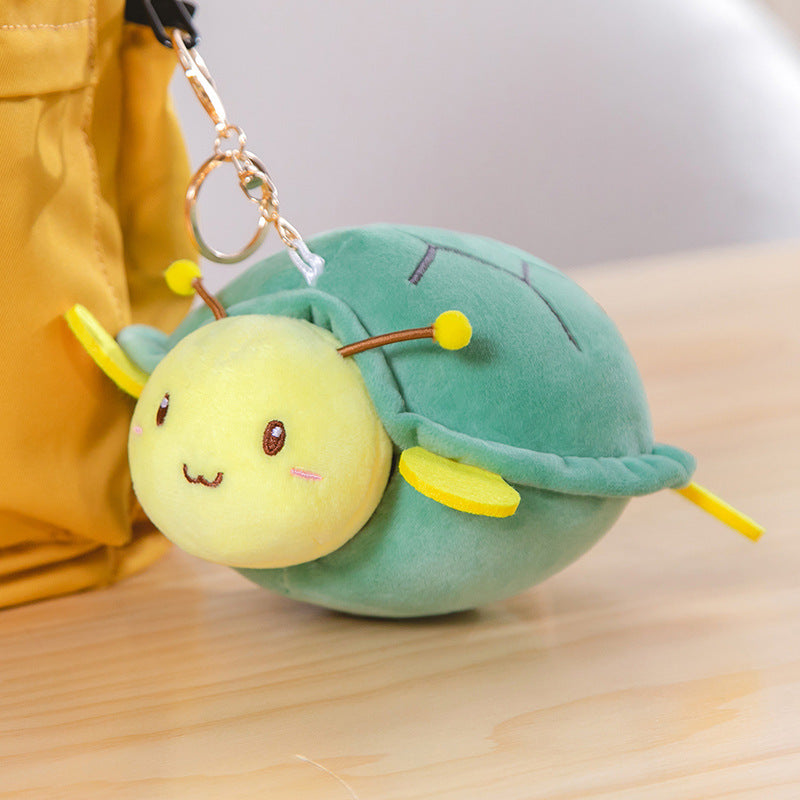 Turtle Honey Doll Plush Toy Turtle Pillow — side view