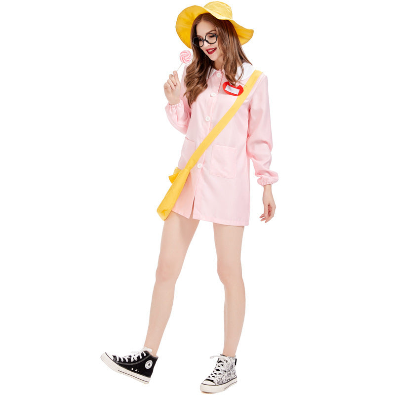 Nursery Teacher Halloween Cosplay Costume — detail