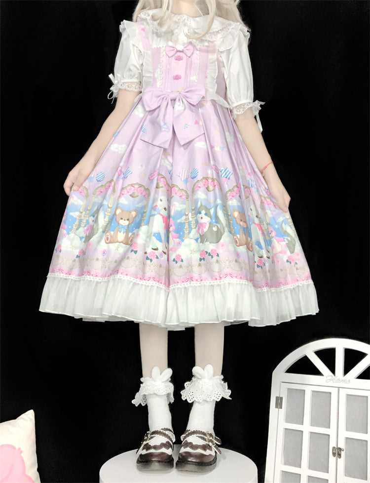 Lolita Fantasy Amusement Park Sling Dress | Magic Stories