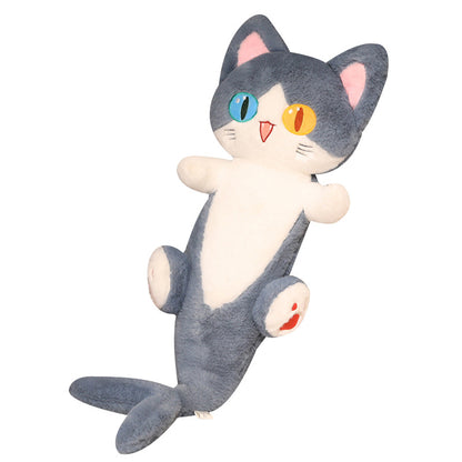 Cute Different Pupil Shark Cat Pillow Plush | Magic Stories