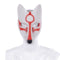 DIY Leather Fox Mask Halloween Prop — scale reference