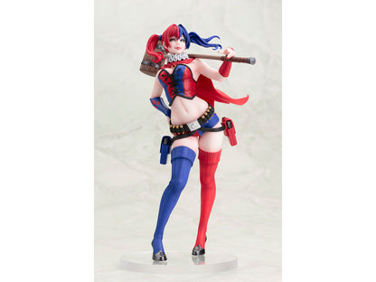 DC Figure Duo — Suicide Squad Q Posket Joker + Harley Quinn New 52 Bishoujo — back view