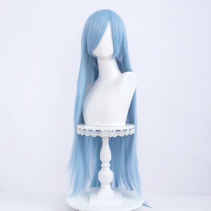 Long Bangs Multi-color Cosplay Wig Headgear — scale reference
