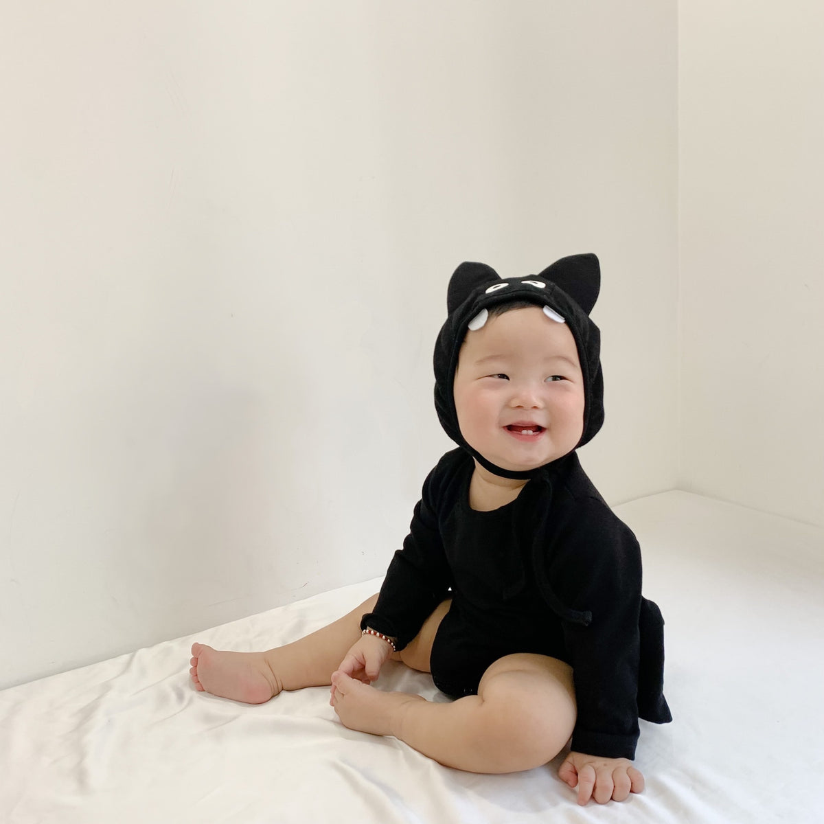Halloween Baby Jumpsuit — scale reference