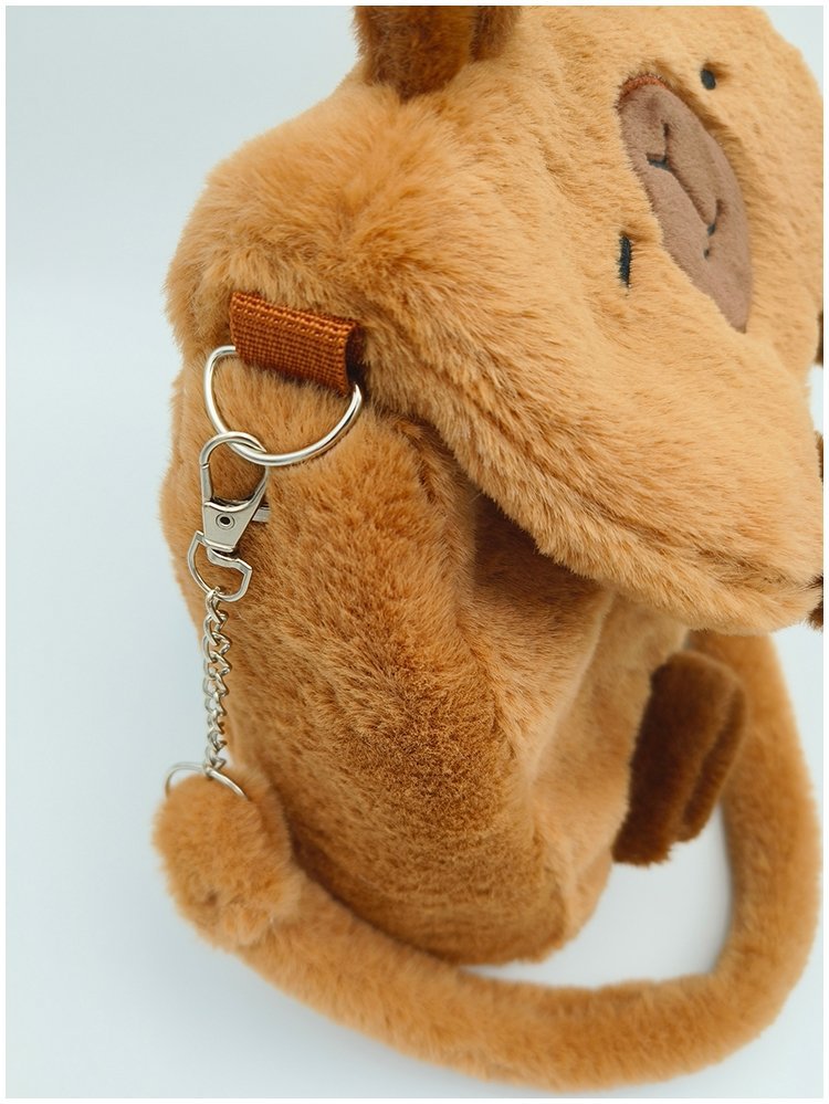 Cartoon Cute Niche Capybara Plush Bag | Magic Stories