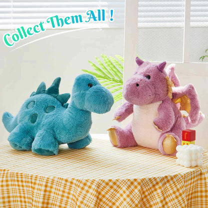 Little Dinosaur Doll Plush Toys — back view