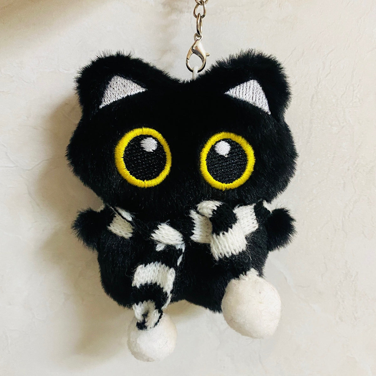 Little Black Cat Plush Doll, Keychain | Magic Stories