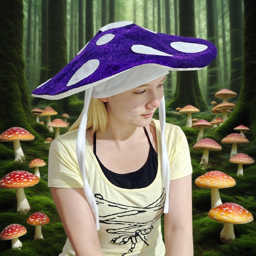 Ins-style Polka-dot Mushroom Cartoon Plush | Magic Stories