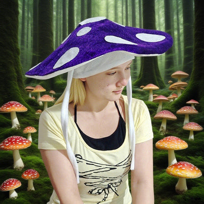 Ins-style Polka-dot Mushroom Cartoon Plush | Magic Stories