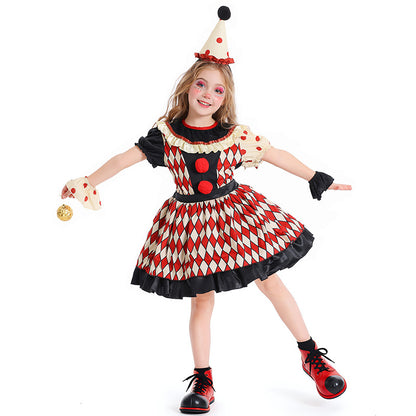 Halloween Children's Clown Costume For Boys | Magic Stories