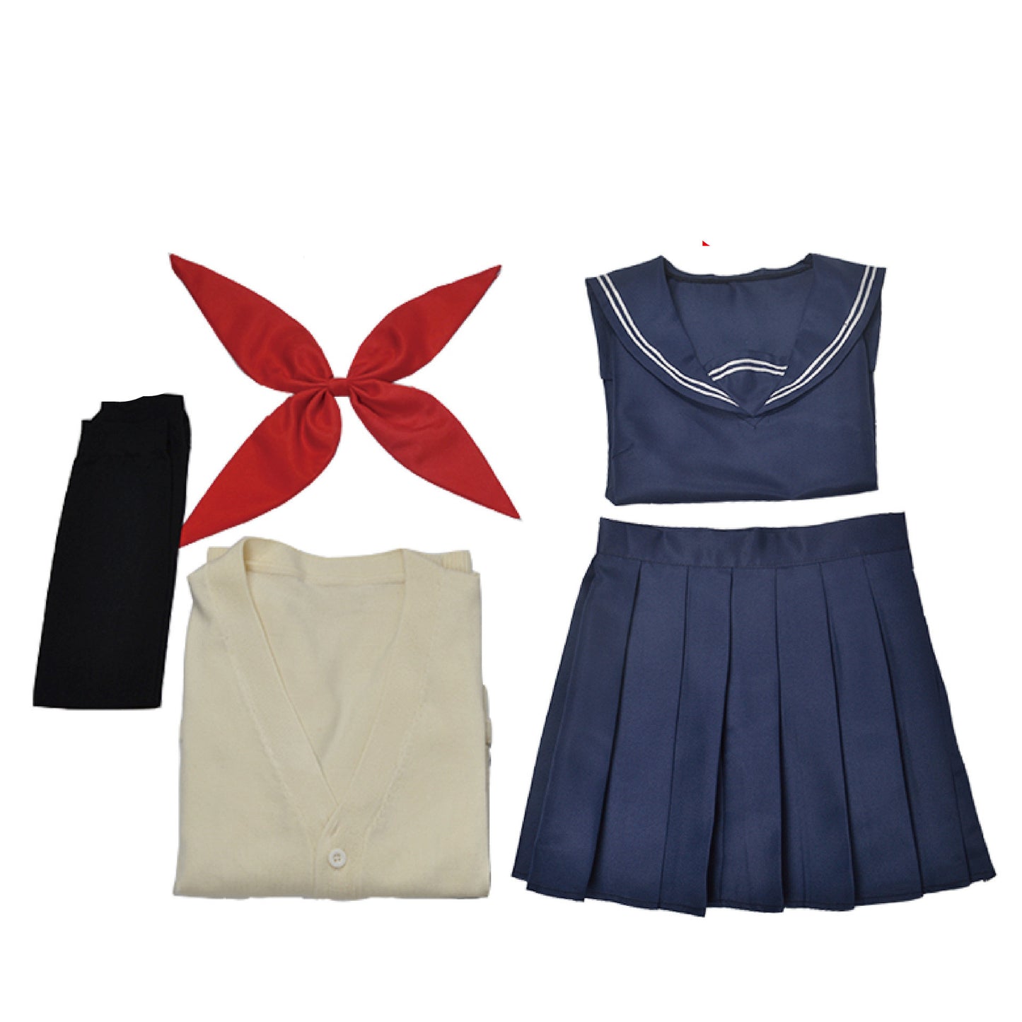 Cosplay Costume Sailor Suit Preppy Style JK — side view