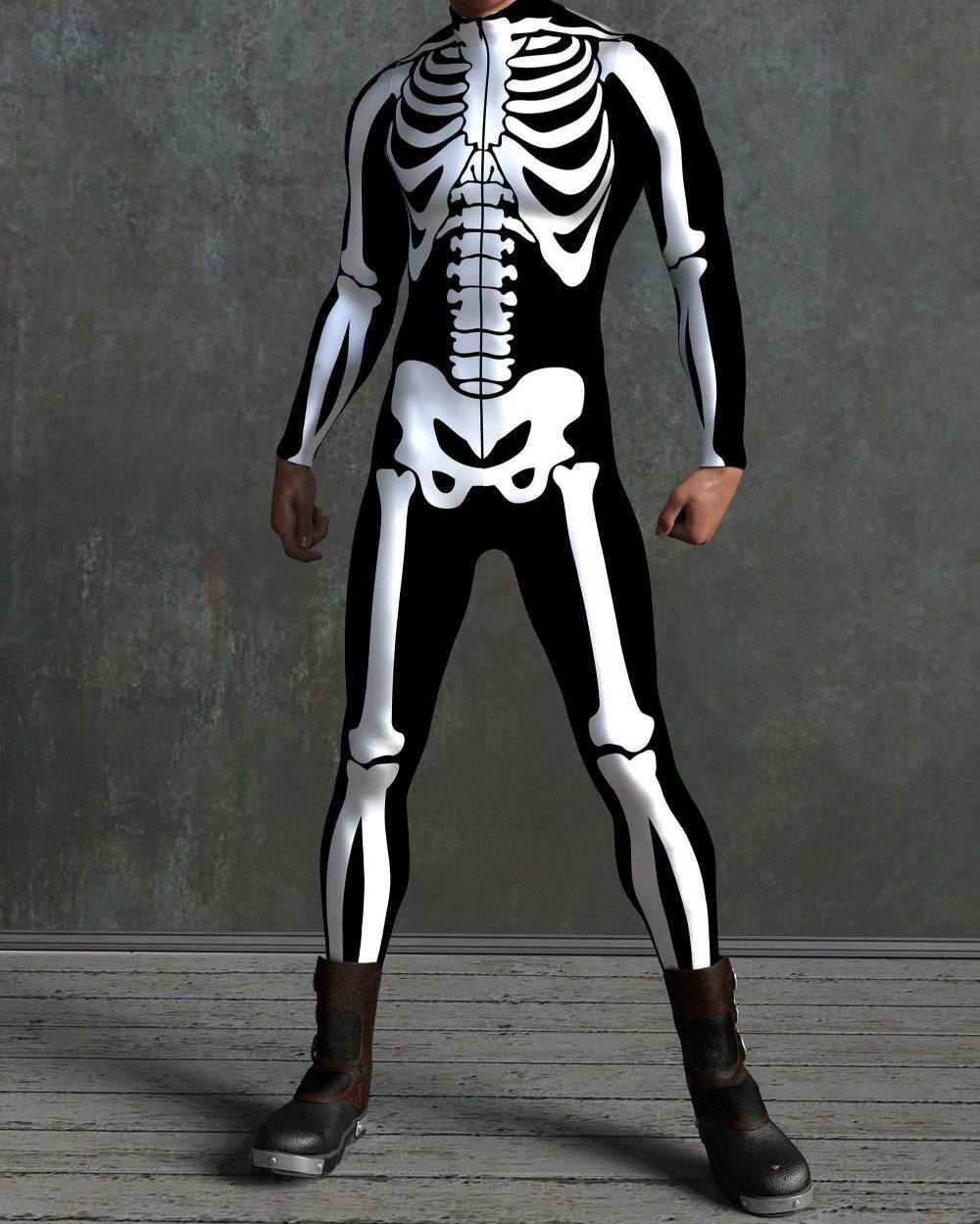 3D Digital Printed Cosplay One-piece Costume — Designs VV017, VV018, VV023 & More — side view