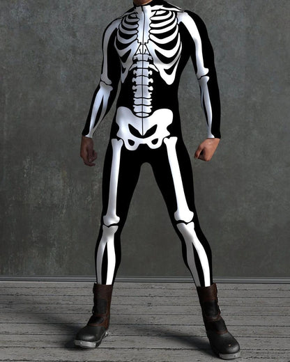 3D Digital Printed Cosplay One-piece Costume — side view