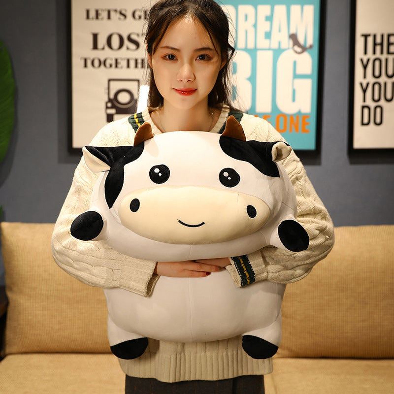 Home Fashion Plush Cow Doll Easy To Deform | Magic Stories