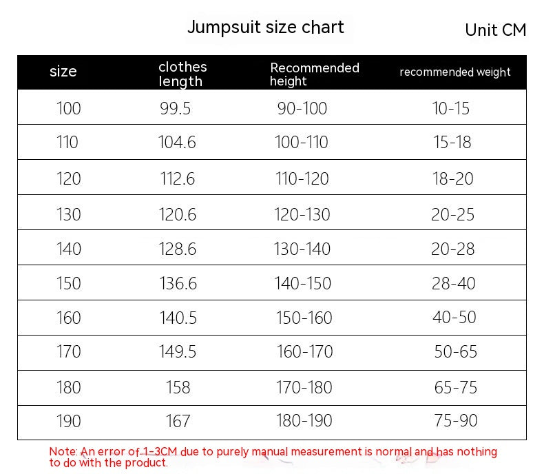 Halloween Anime Cosplay Siamese Slim Fit Clothes — scale reference
