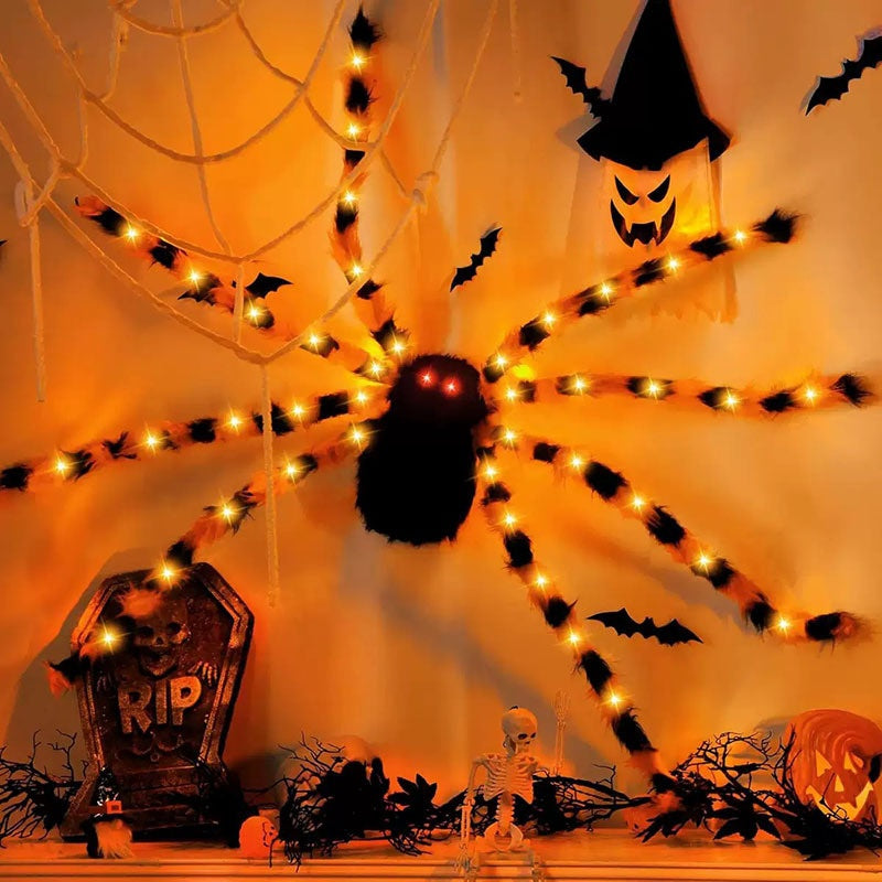 New Halloween Glowing Plush Spider | Magic Stories
