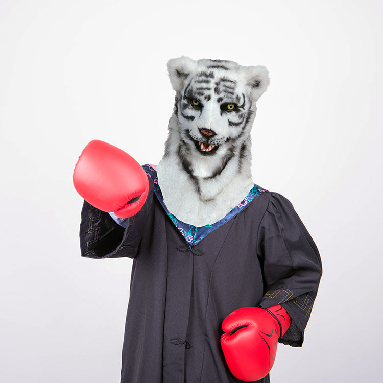 Cosplay Shooting Props Plush Animal Headgear | Magic Stories