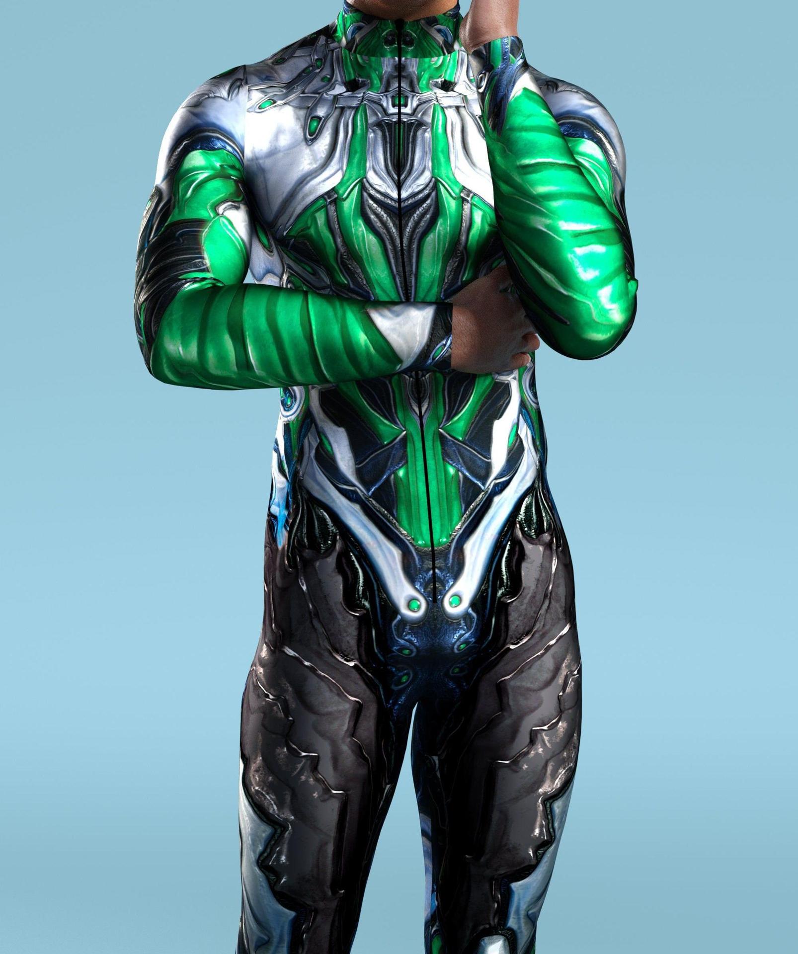 Men's Cosplay One-piece Play Costume — scale reference