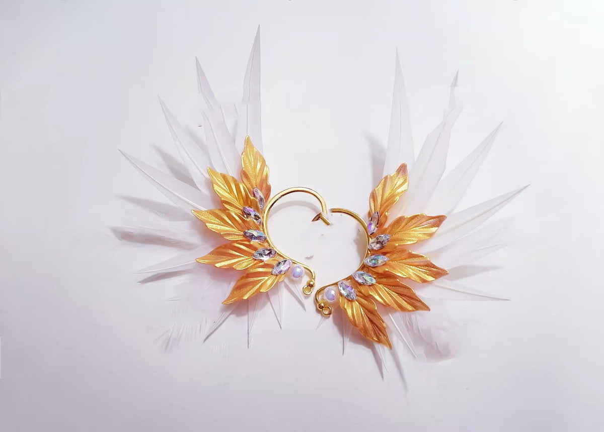Feather Earrings Angel Wings Jewelry | Magic Stories