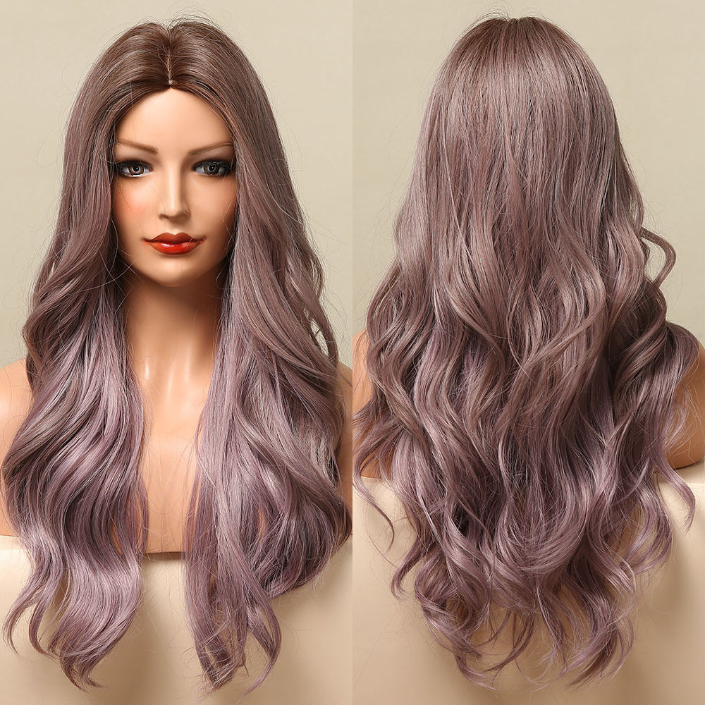 Halloween Mid-point Curly Purple Mixed Color | Magic Stories