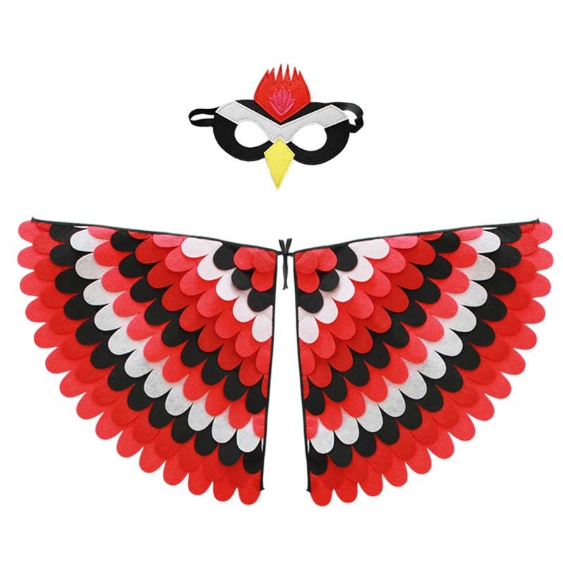Felt Wings Halloween Carnival Costume — detail