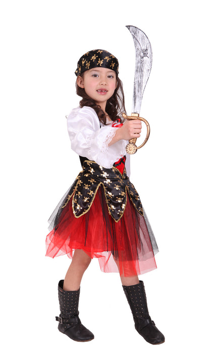 Halloween Children's Pirate Costume Costume — in use