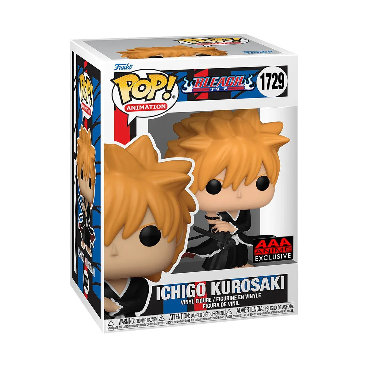 AAA Anime Exclusive: Bleach - Ichigo Kurosaki (Dangai) #1729 — back view