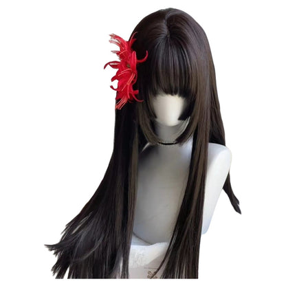 Synthetic Fiber Full Head Wig - Natural | Magic Stories