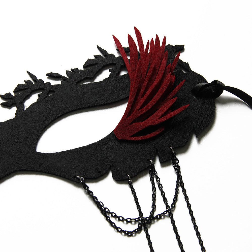Half Face Mask Halloween Masquerade | Magic Stories