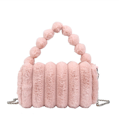 Stylish Pumpkin Plush Shoulder Bag | Magic Stories