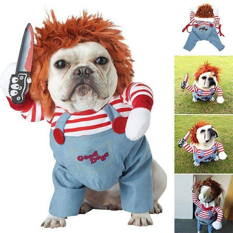 Headless Horseman Dog Halloween Costume - Adjustable