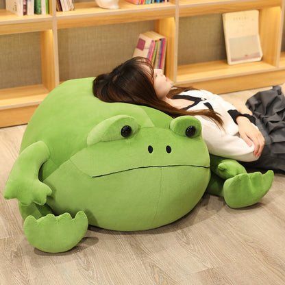Household Fashion Frog Plush Doll Cartoon — side view