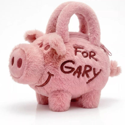 Personalized Plush Pig Crossbody Coin Purse | Magic Stories