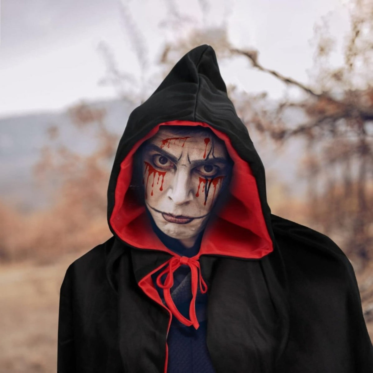 Unisex Black Cape: Evil Queen Cosplay, Ghost | Magic Stories